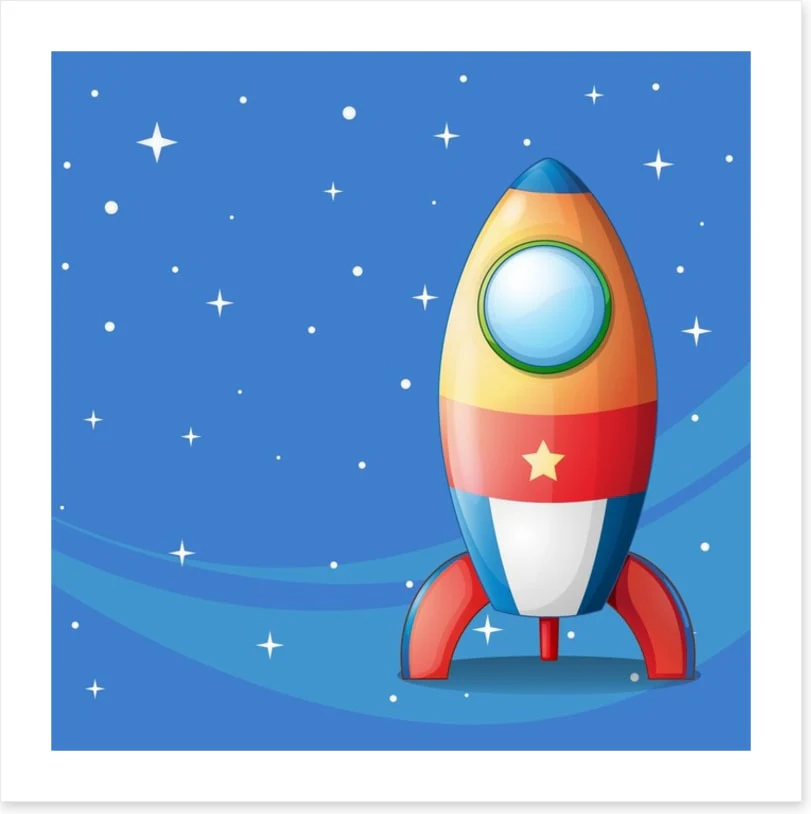 Spaceship in the stars - Image 2