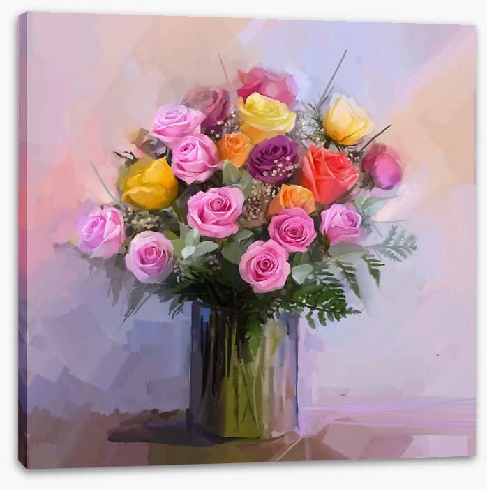 Roses and ferns - Image 2
