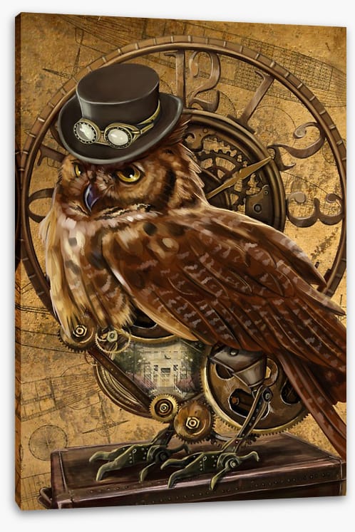 Steampunk owl - Image 2