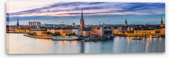 Stockholm dusk panorama - Image 2