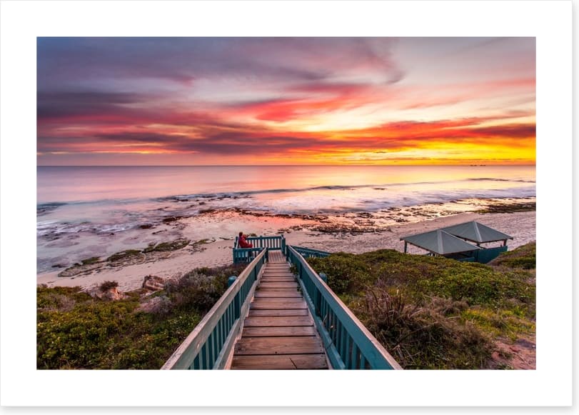 Stunning beach sunset, Perth - Image 2