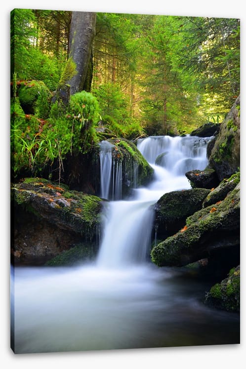 Sumava national park waterfall - Image 2
