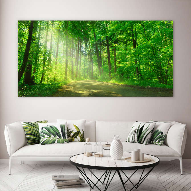 Sunbeam on the forest road - Image 3
