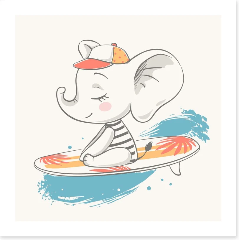 Surfing elephant - Image 2