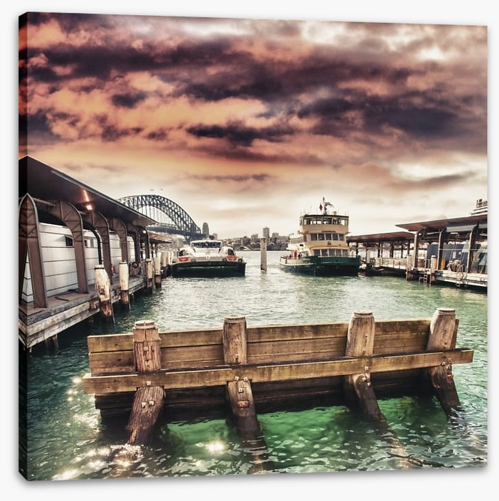 Circular Quay at dusk - Image 2
