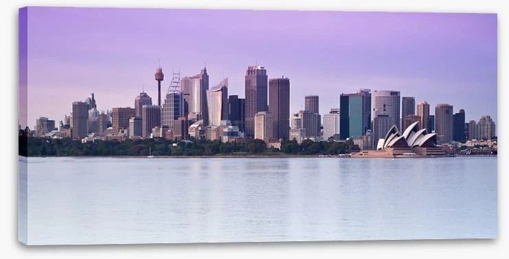 Sydney harbour skyline at twilight - Image 2