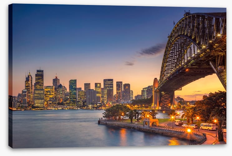 Sydney skyline sunset - Image 2
