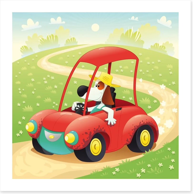 The beagle takes a drive - Image 2