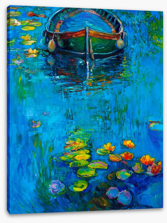 The boat and the lillies - Image 2