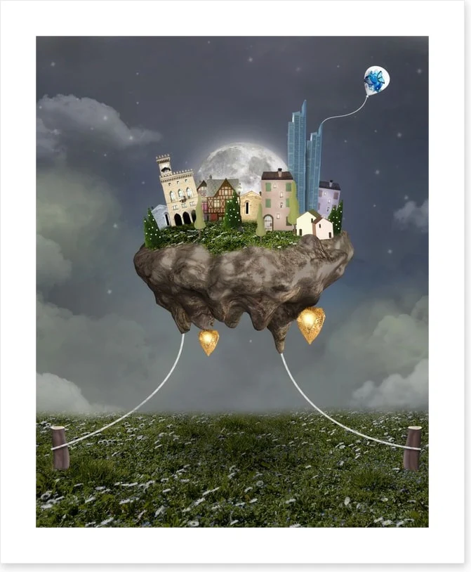 The flying town - Image 2