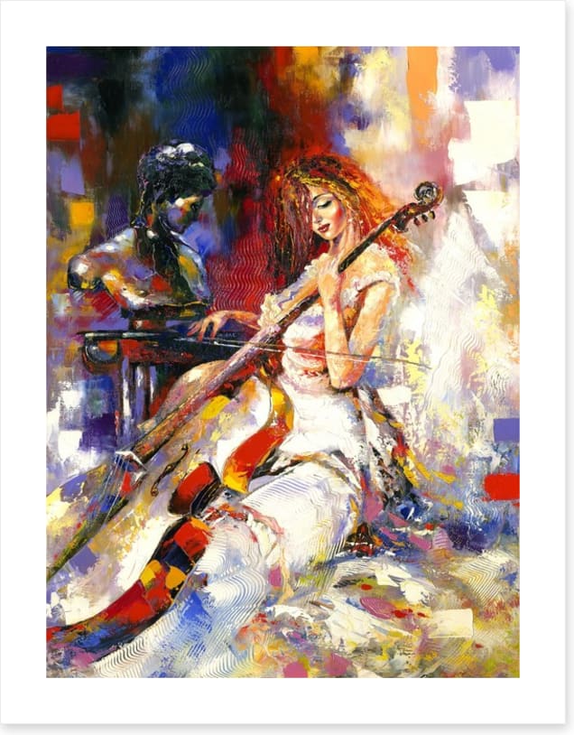 The girl and the cello - Image 2