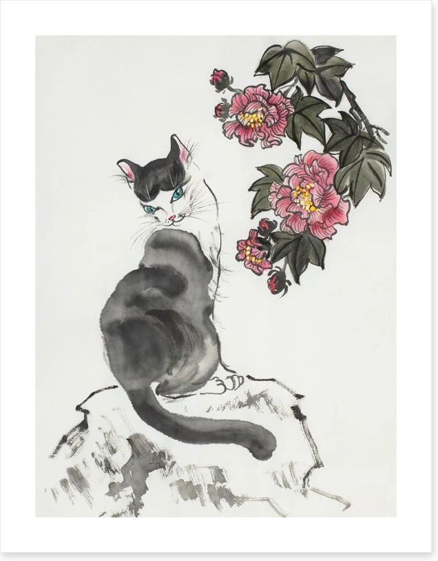 The hibiscus cat - Image 2