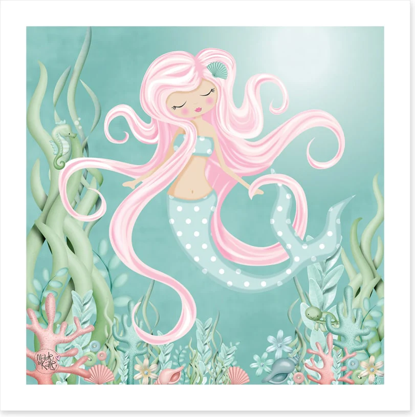 The mermaid with pink hair - Image 2