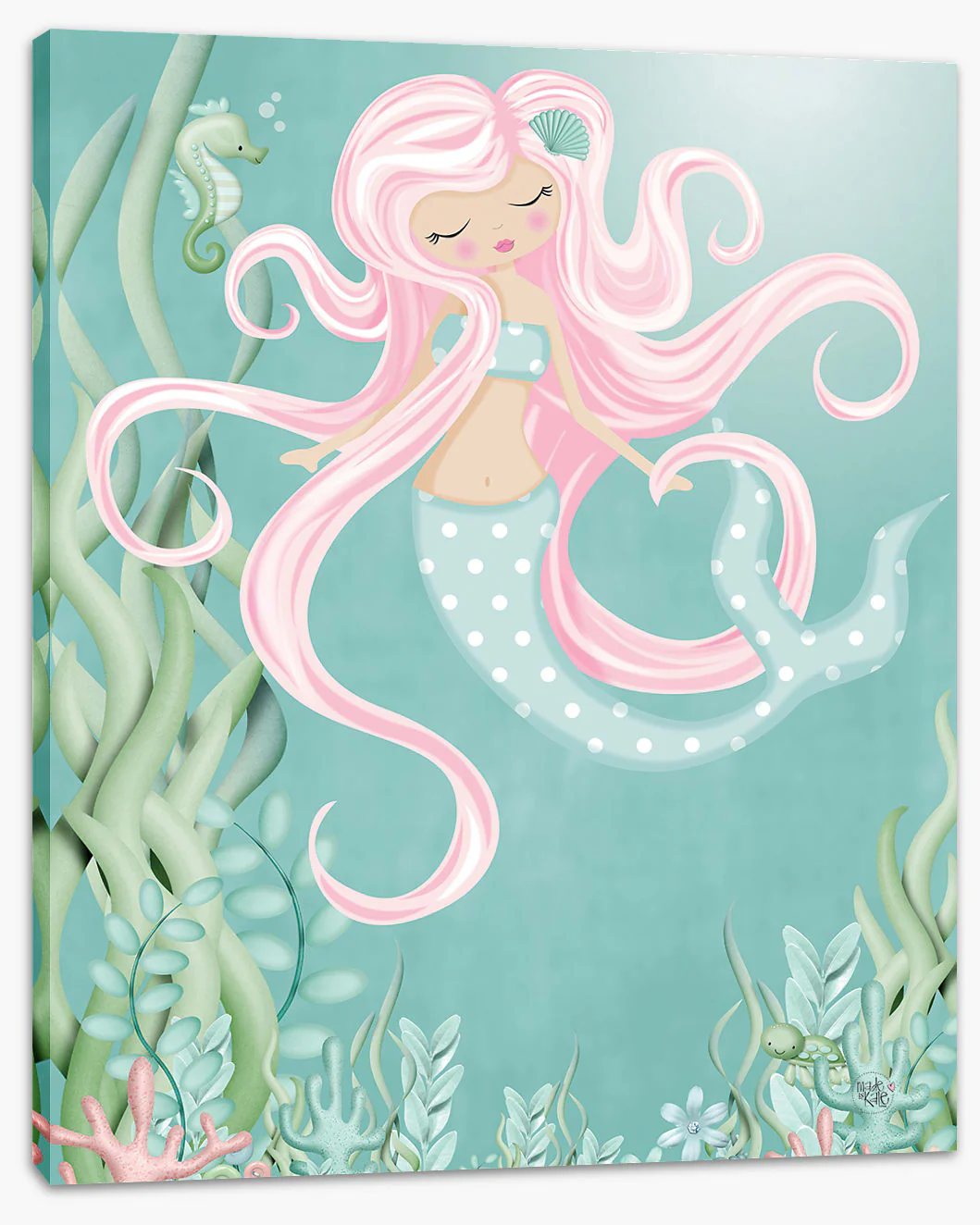 The mermaid with pink hair - Image 2