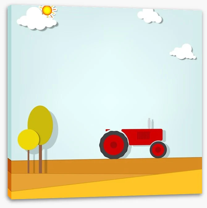 The red tractor - Image 2