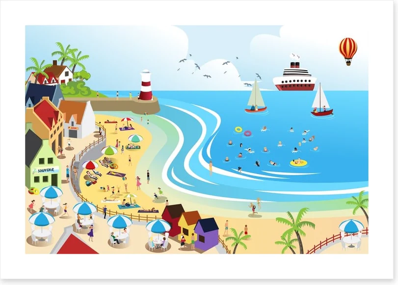 The seaside town - Image 2