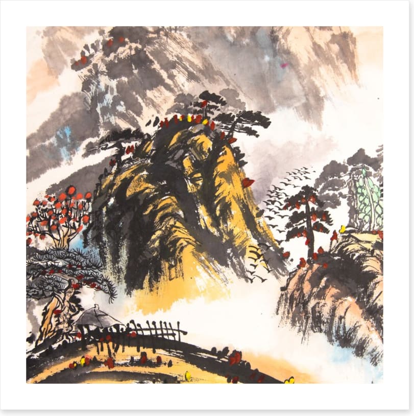 The sunlit mountain - Image 2