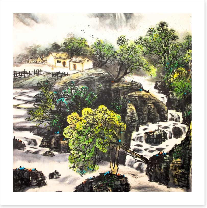 The waterfall village - Image 2