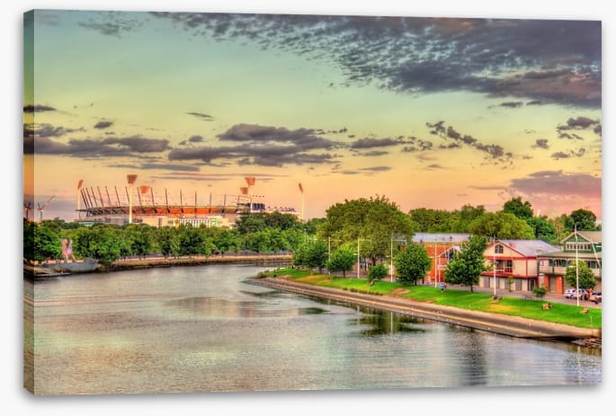 The Yarra River with MCG - Image 2