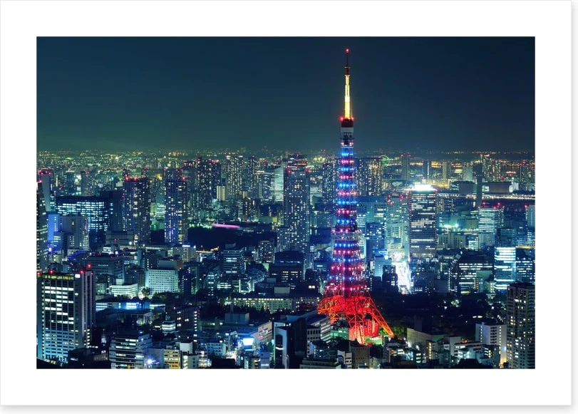 Tokyo city illuminated - Image 2