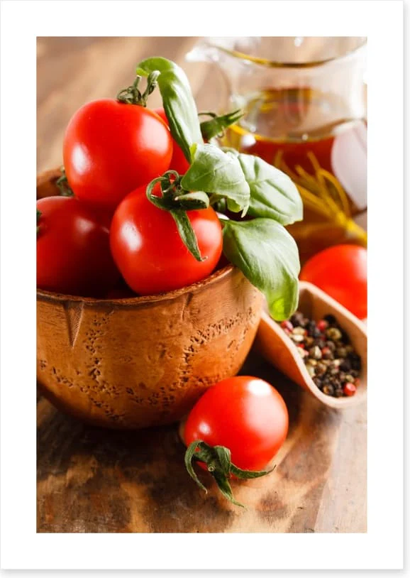 Tomatoes and basil - Image 2