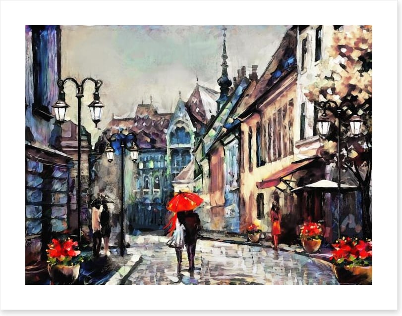 Umbrellas in Budapest - Image 2