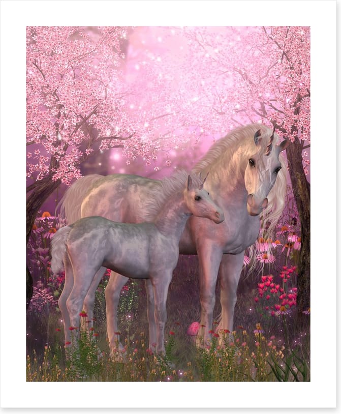 Unicorns under the blossom - Image 2