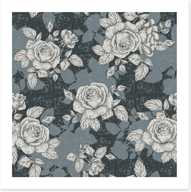 Vintage evening rose - Image 2