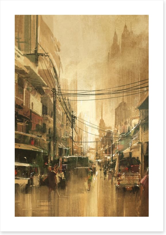 Vintage streetscape - Image 2