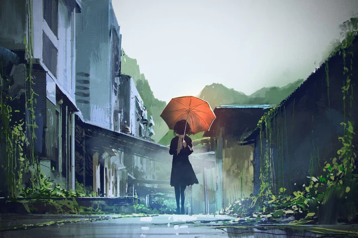 Waiting in the alley