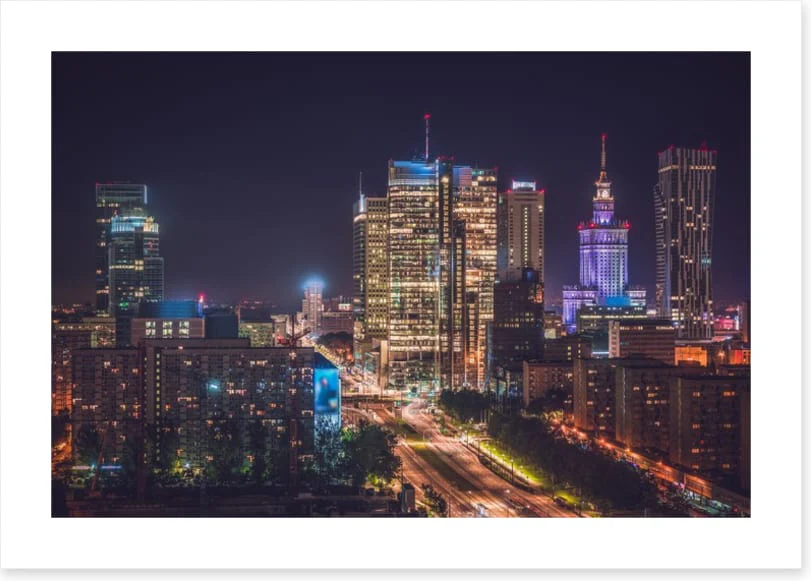 Warsaw night lights - Image 2