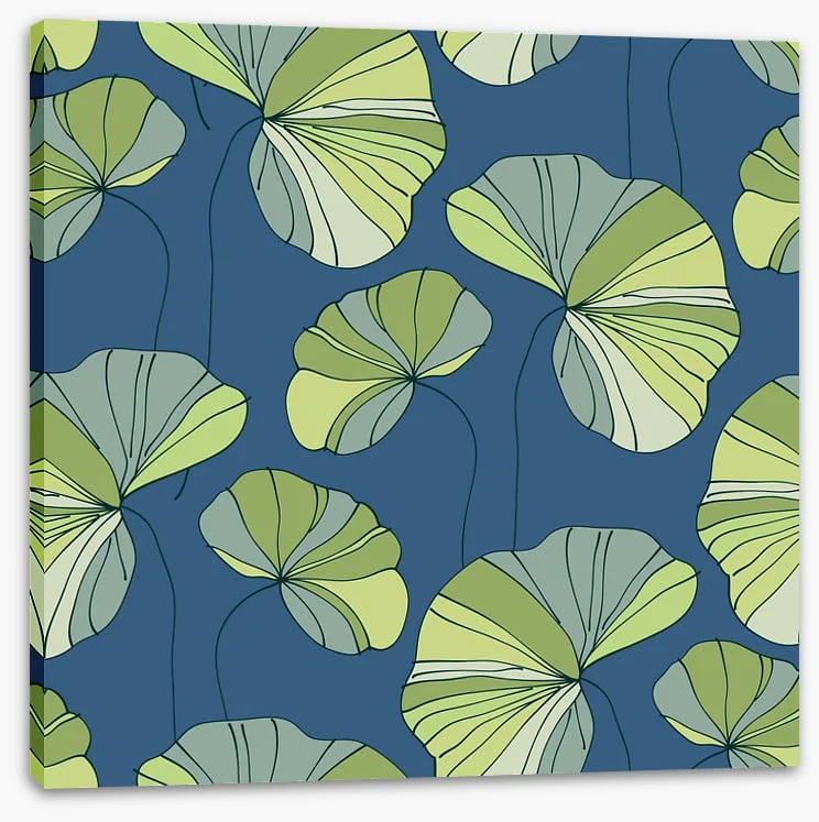 Water lily leaves - Image 2