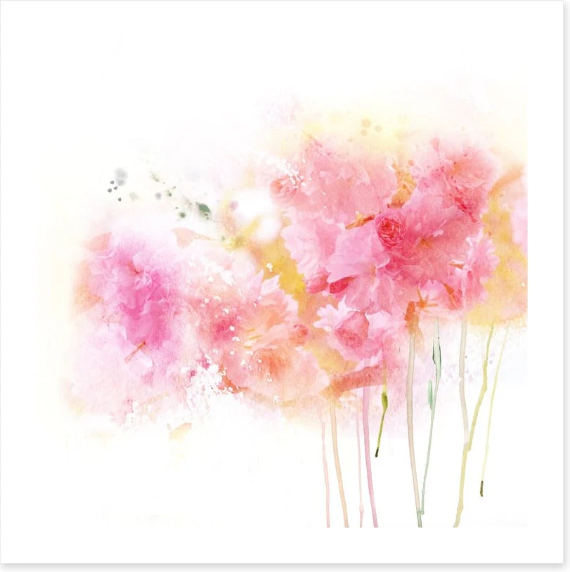 Watercolour carnations - Image 2