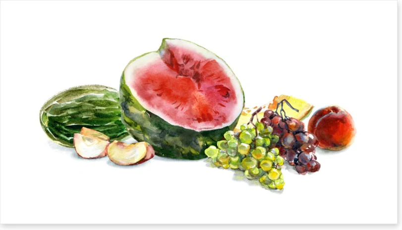 With the watermelon - Image 2