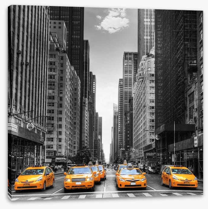 Yellow taxi avenue - Image 2