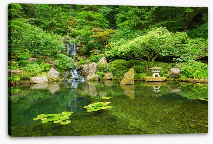 Zen garden in Spring - Image 2